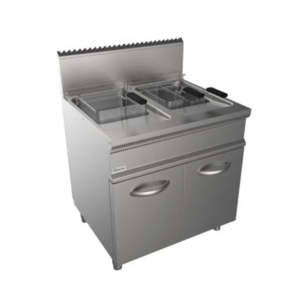 Friteuse électrique avec deux cuves de 17+17 litres EASY 700 L7/FLG2V17