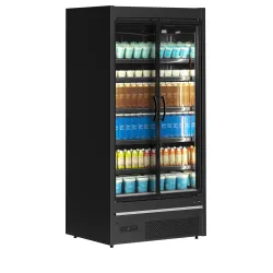 Vitrine réfrigérée à portes battantes MDCA937HB