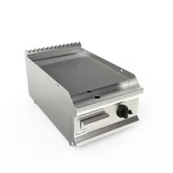 Plaque de gril rainurée à gaz LADY 700 L7/KTG1BBRC