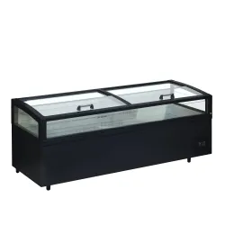 Vitrine congélateur-réfrigérateur 860L, noir