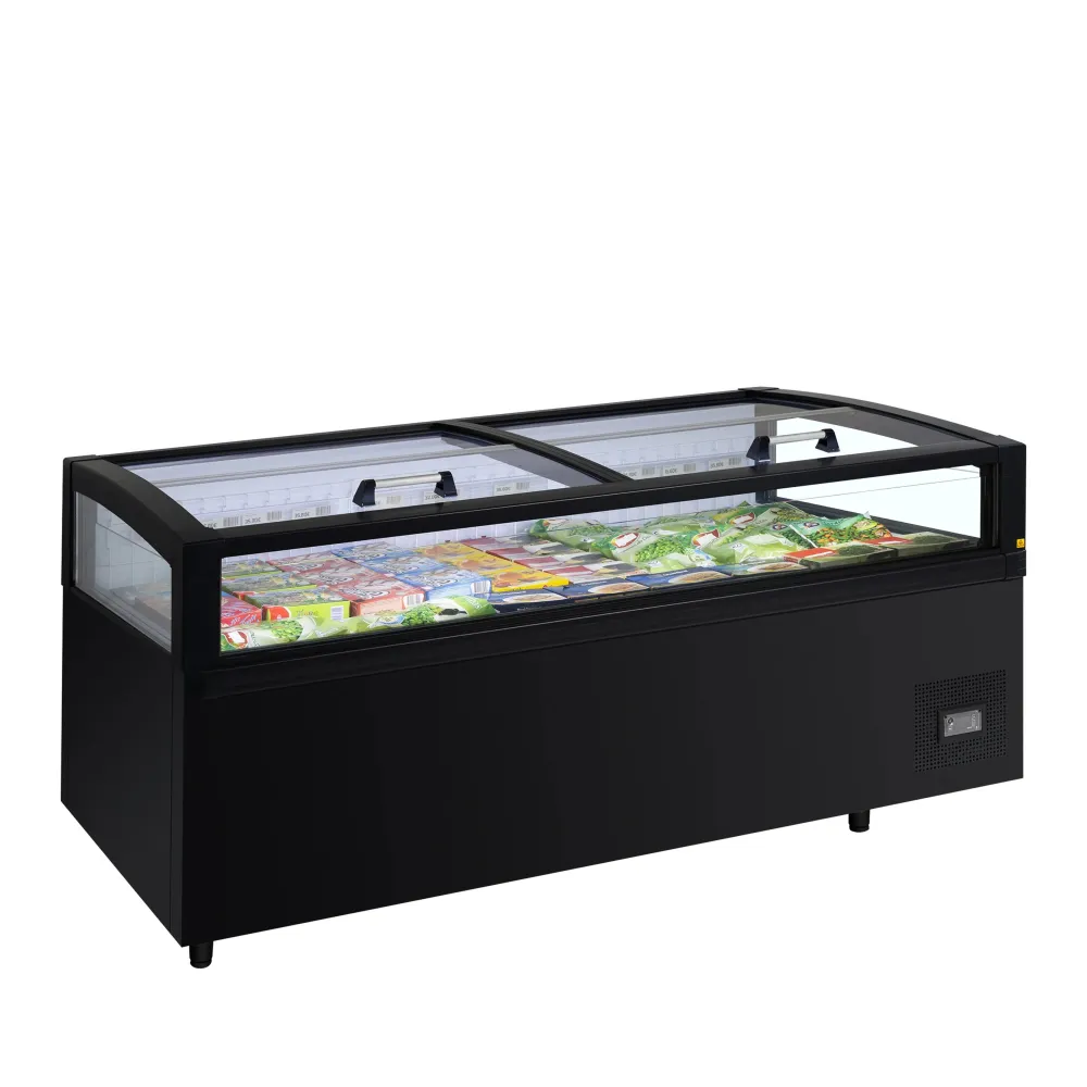 Vitrine congélateur-réfrigérateur 613L, noir