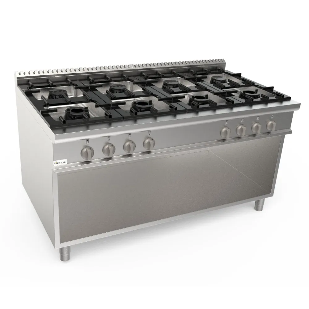 Plaque de cuisson à gaz avec meuble neutre LADYQ 900 LQ/CUG8BA.8G