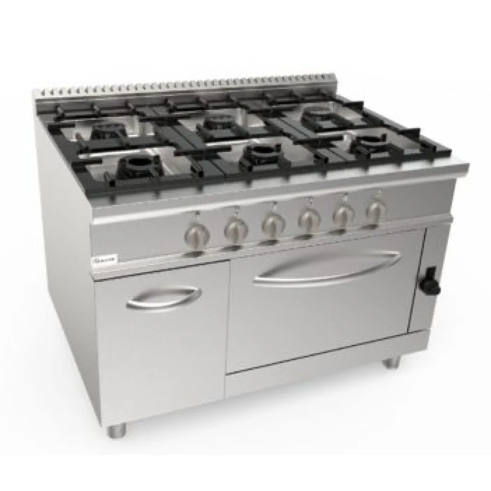 Cuisinière à gaz avec four à gaz LADYQ 900 LQ/CUG6NG.6G