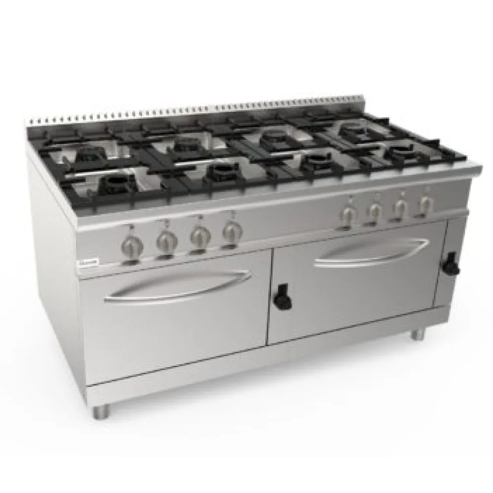Cuisinière à gaz avec 2 fours électriques LADYQ 900 LQ/CUG8NE.8G