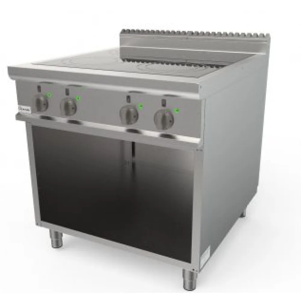 Plaque de cuisson céramique électrique avec meuble neutre LADYQ 900 LQ/CVE4BA