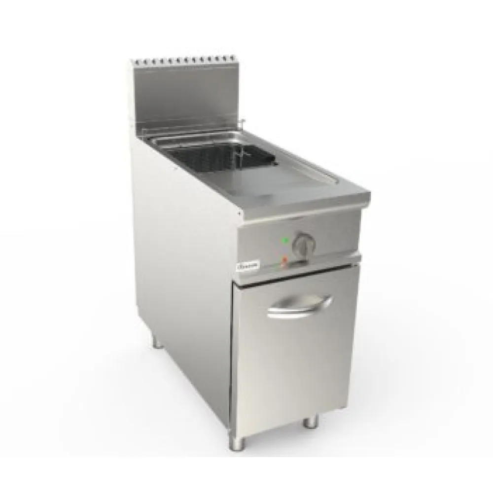 Friteuse à gaz avec armoire 17L LADYQ 900 LQ/FRG1V17