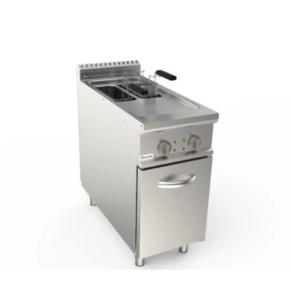 Friteuse électrique avec armoire 8+8L LADYQ 900 LQ/FRE2V8