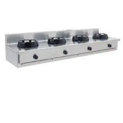 Cuisinière WOK à gaz 2000x700mm LS04200070BB