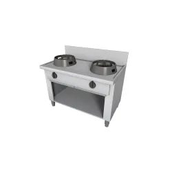 Cuisinière WOK à gaz avec meuble neutre 1000x700mm LS02100070BA