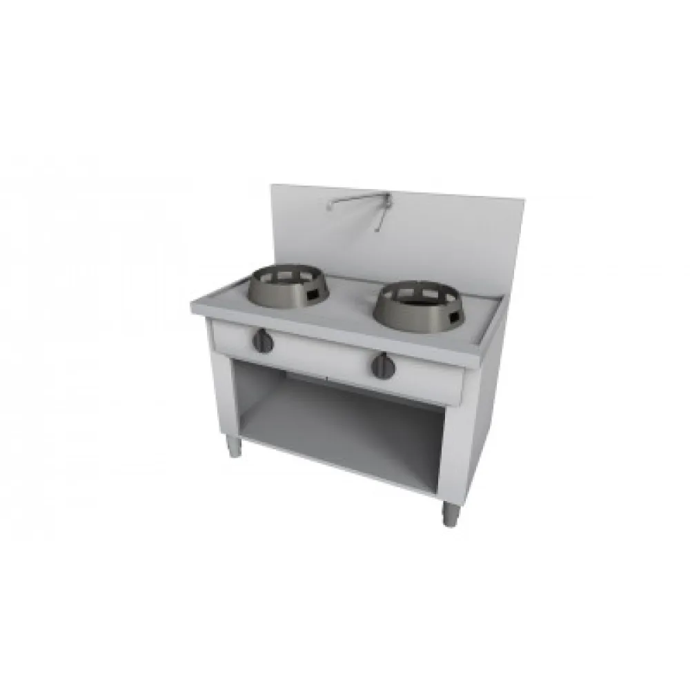 Cuisinière WOK à gaz avec meuble neutre 1000x700mm KT02100070BA