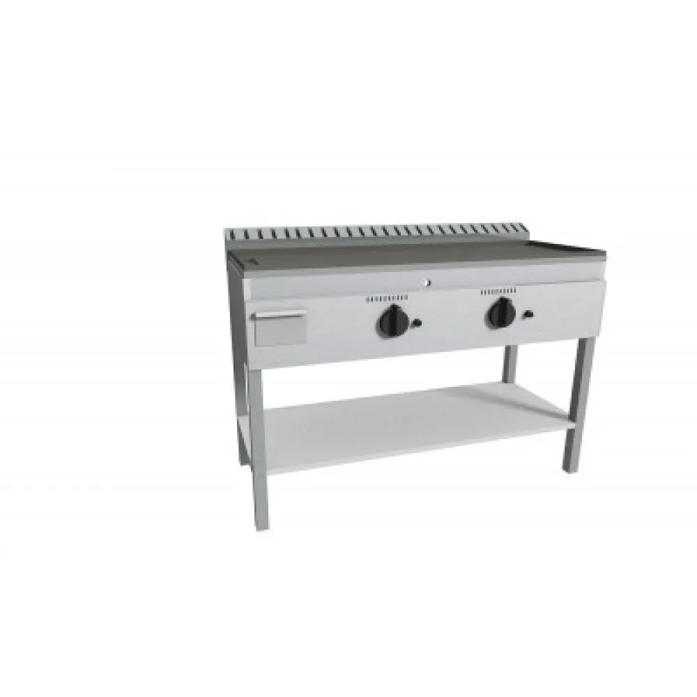 Surface de grill lisse à gaz FRY-TOP FTSPS/2GK.GG