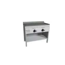 Plaque de cuisson lisse à gaz avec meuble neutre FRY-TOP FTSPS/1G1PK.BA