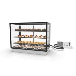 Vitrine réfrigérée INTEGRA GRUPO REMOTO DROP-IN 120/90R