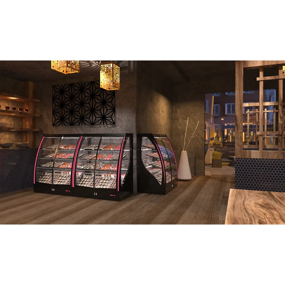 Vitrine réfrigérée PAK Curved CAC