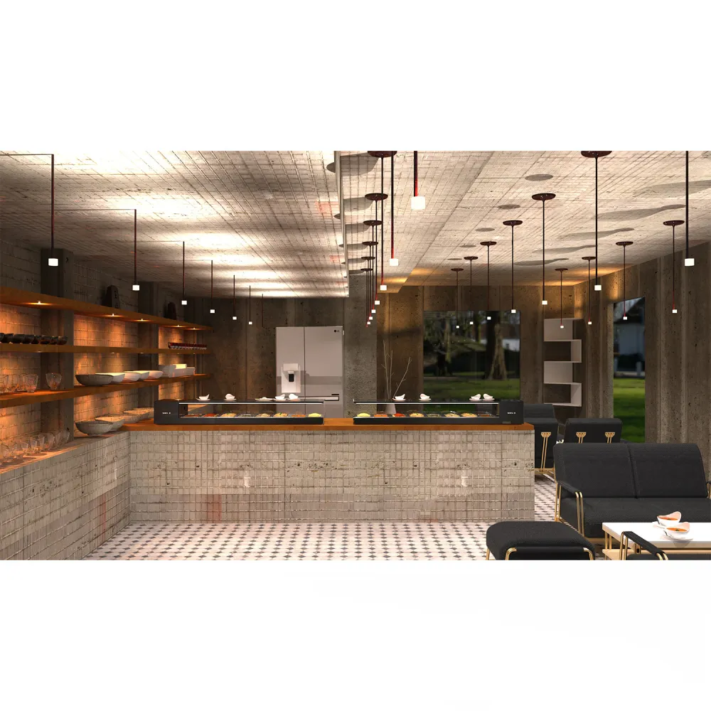 Vitrine réfrigérée LOGIC TRIPLE VTLG24P-2