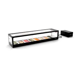 Vitrine réfrigérée LOGIC SUSHI VTLG8SGR avec groupe frigorifique déporté