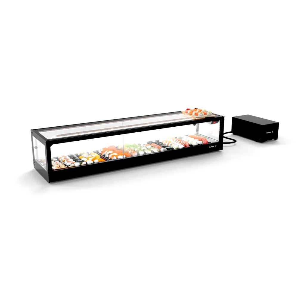 Vitrine réfrigérée LOGIC SUSHI VTLG8SGRP avec groupe frigorifique déporté