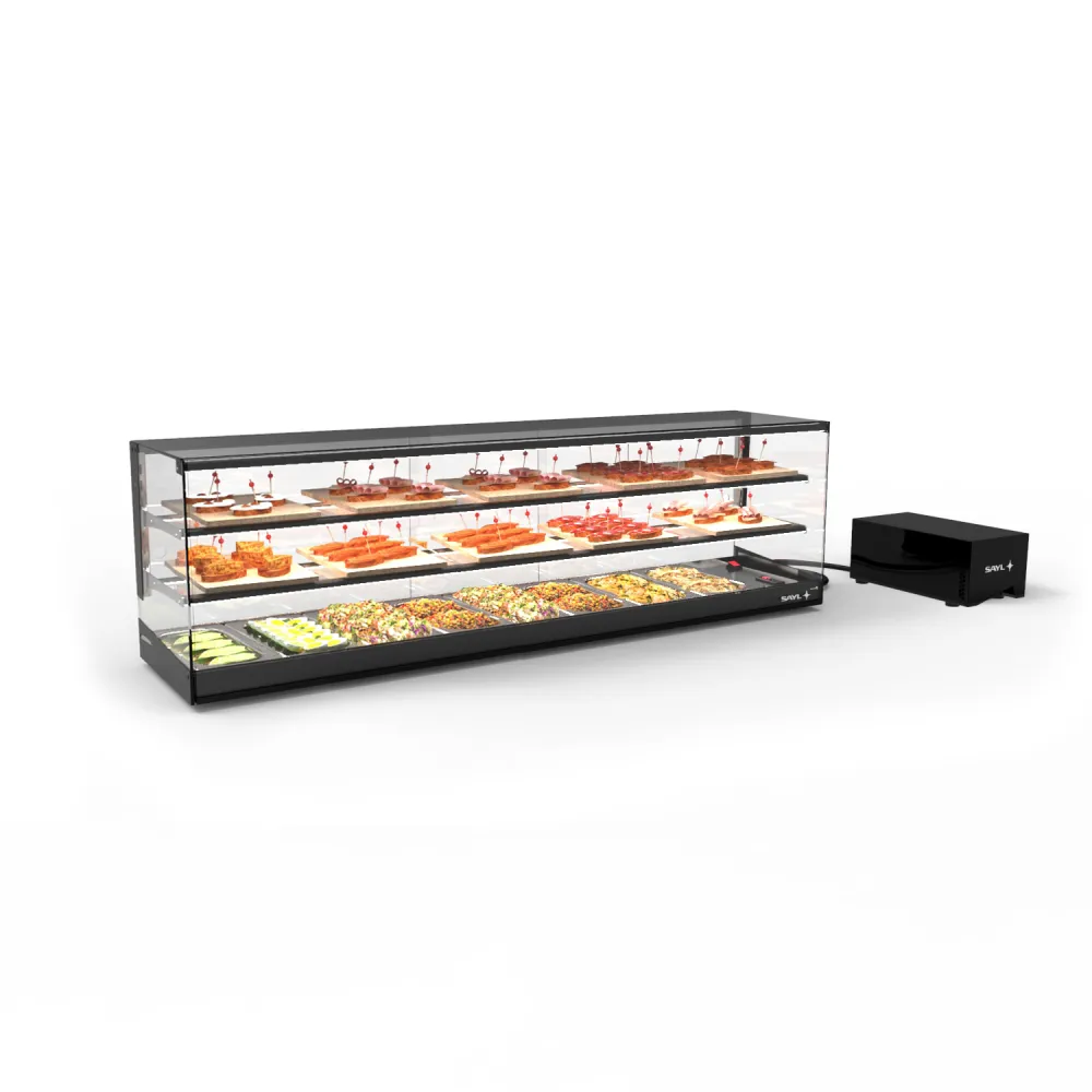 Vitrine réfrigérée avec unité de réfrigération LOGIC TRIPLE VTLG28GR-2