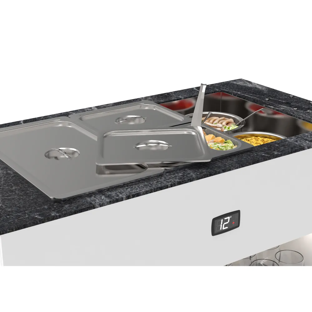 Buffet froid pour bacs GN BUF150A