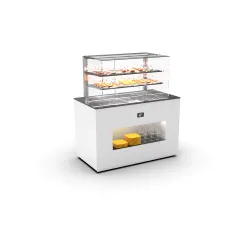 Buffet-vitrine avec surface neutre BUNV
