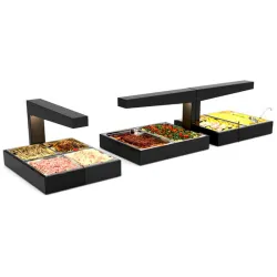 Marmite chaude mobile BUS-PI2-G