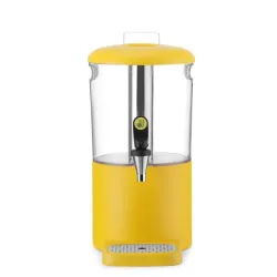 Distributeur de jus 4 L, 315x211x(H)431mm, jaune