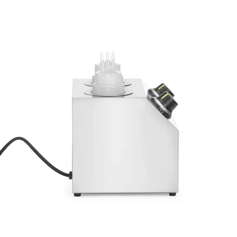 Chauffe-sauces double 2 x 0,65 L HENDI Twin Sauce Warmer