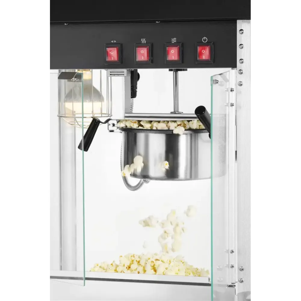 Machine à pop-corn professionnelle HENDI Black Popcorn Maker
