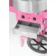 Machine à barbe à papa mobile rose sur chariot HENDI 282809