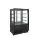Vitrine réfrigérée pâtisserie 3 étagères TEFCOLD CTF90B noire