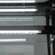 Vitrine réfrigérée pâtisserie TEFCOLD CTF120B 3 étagères noires