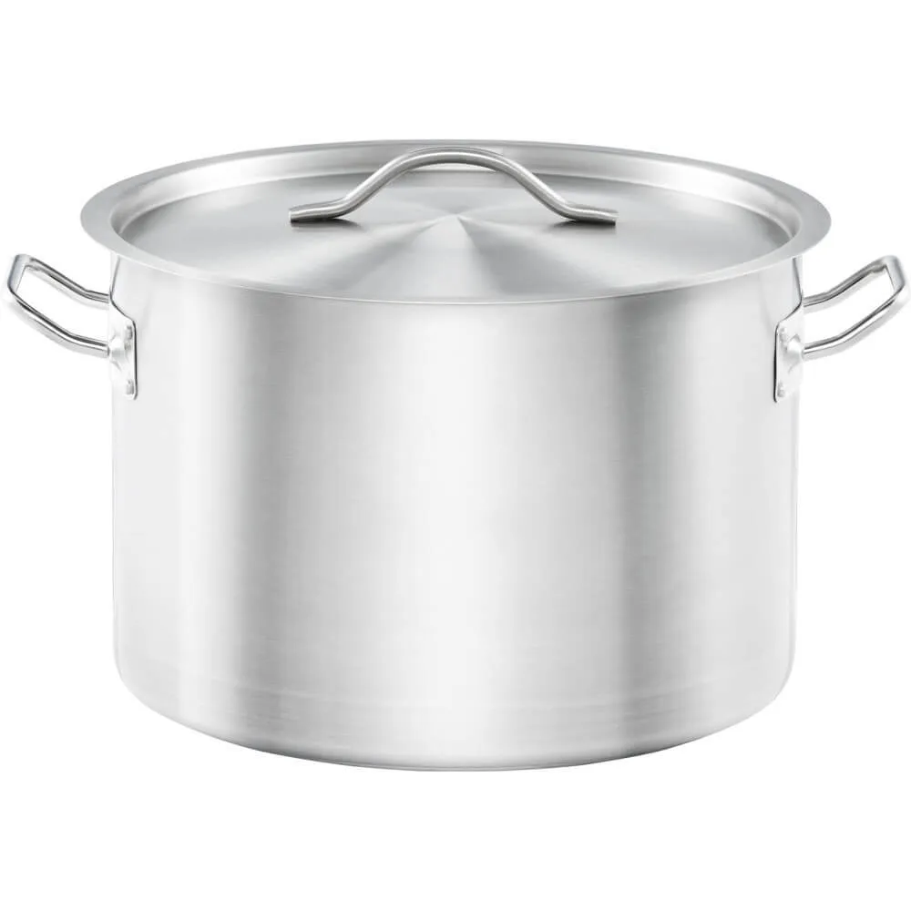 Marmite inox 18 L avec couvercle GREDIL 012326