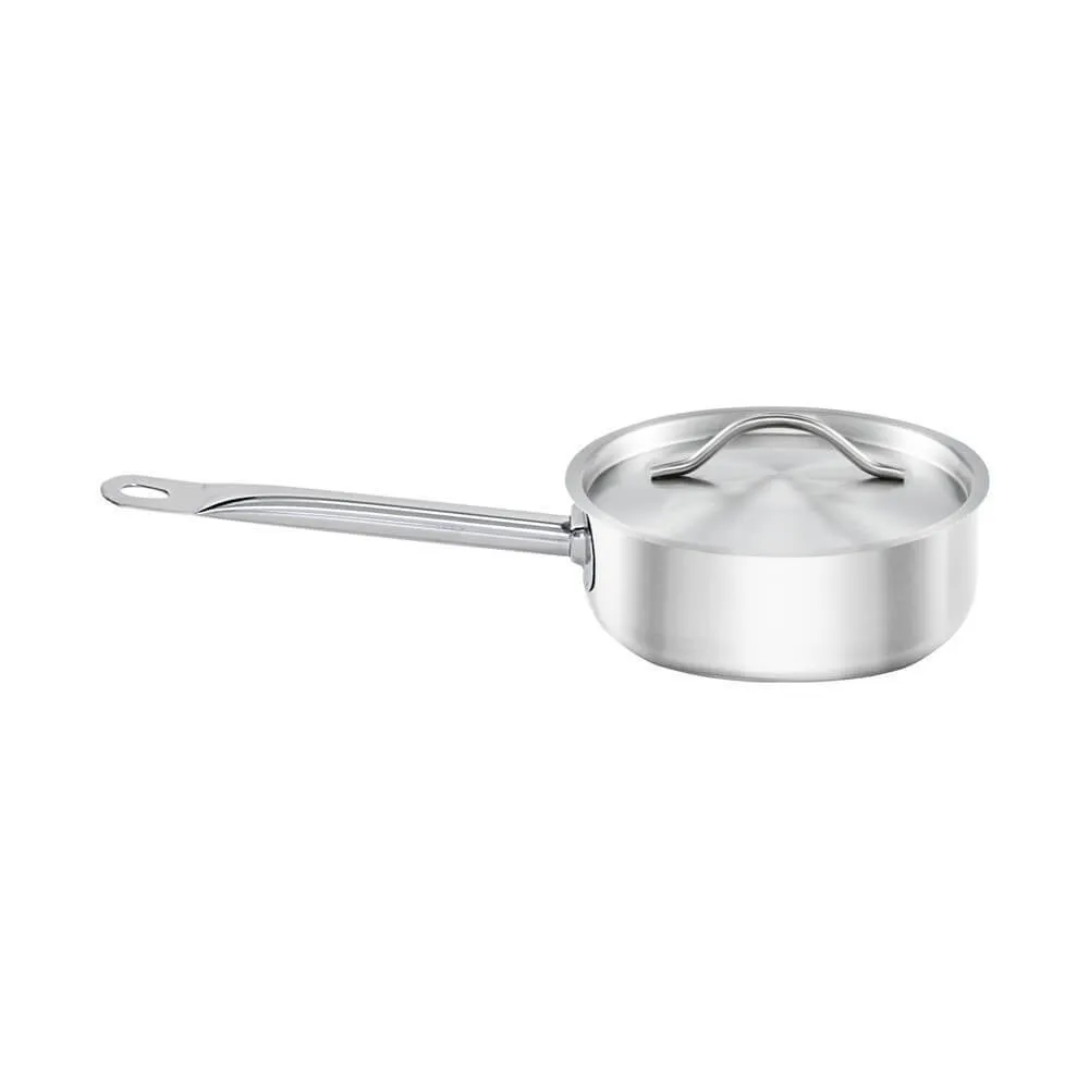 Casserole inox avec couvercle 1,2 L GREDIL 015166
