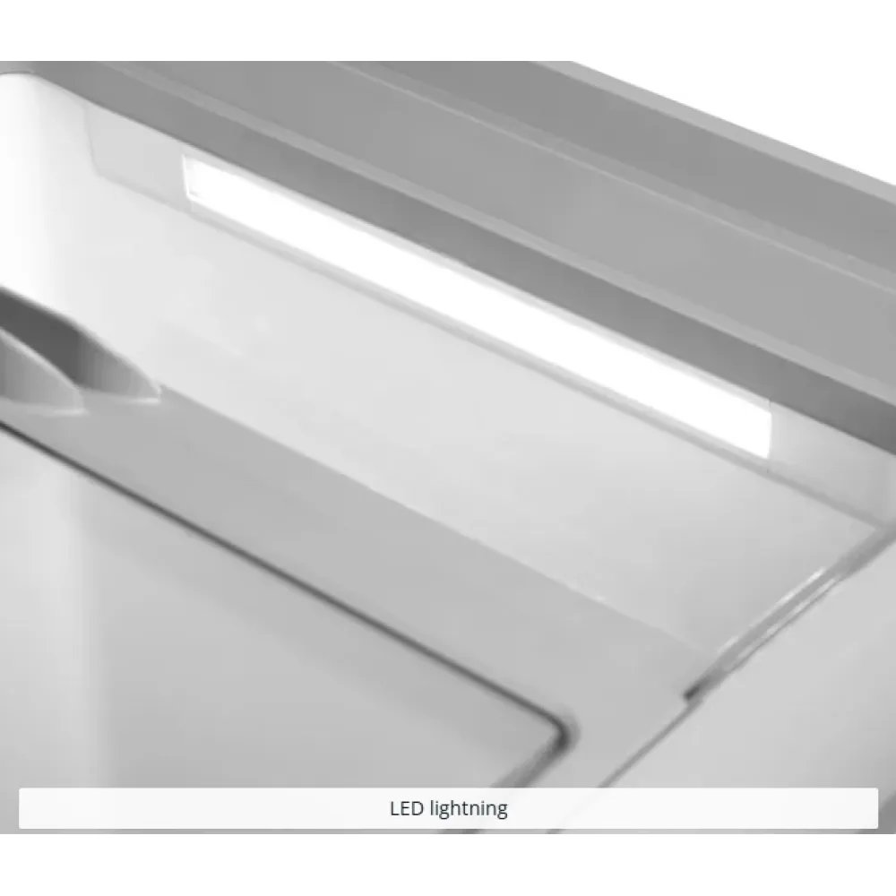 Vitrine à glaces professionnelle 110 L TEFCOLD IDC152-W1 blanche