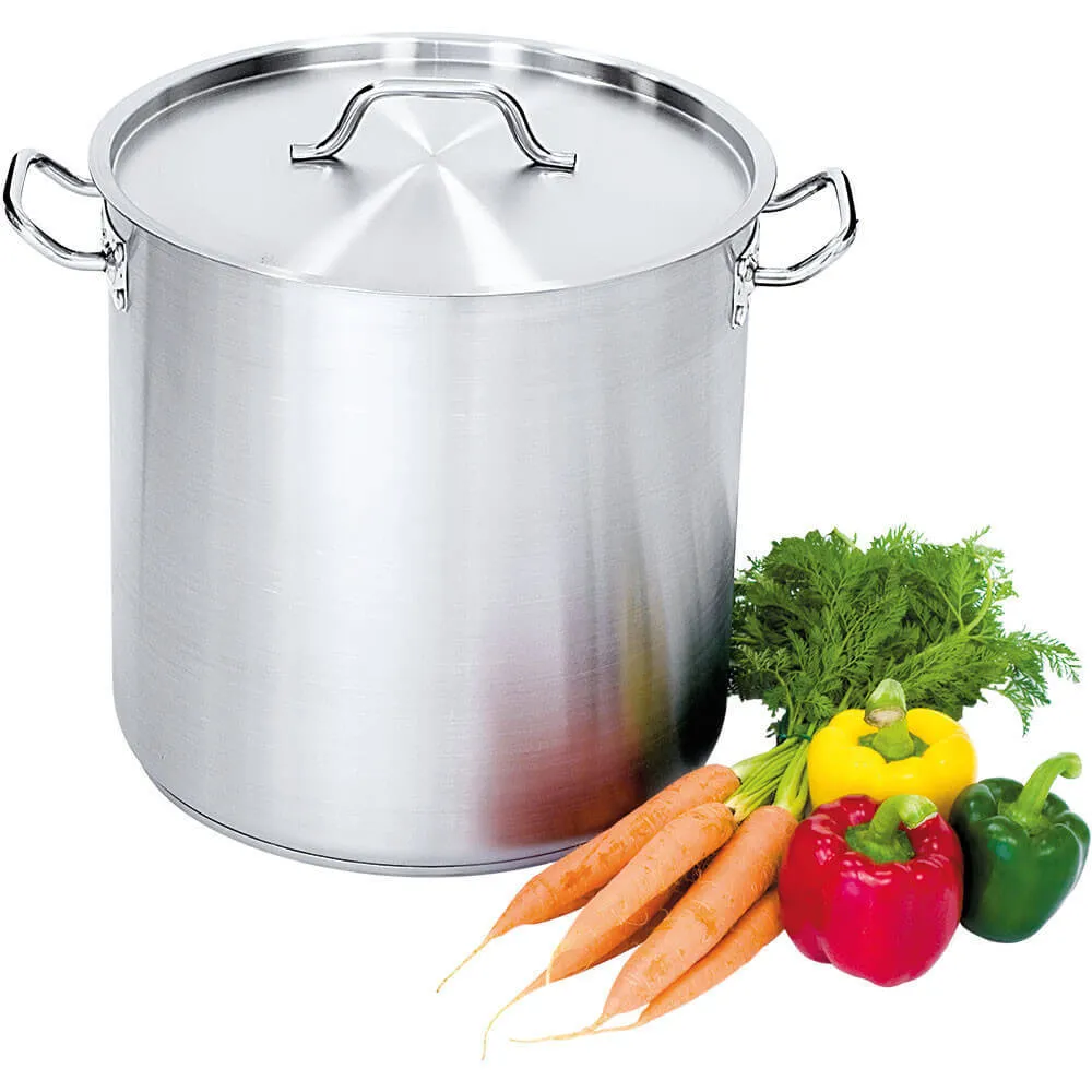 Casserole professionnelle avec couvercle 15,4 litres - Stalgast 011282