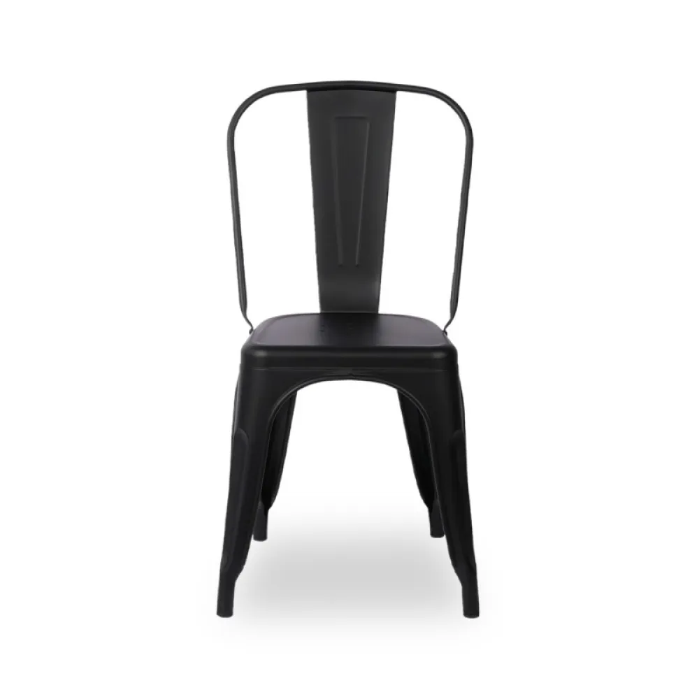 Chaise PARIS TOLIX black en acier