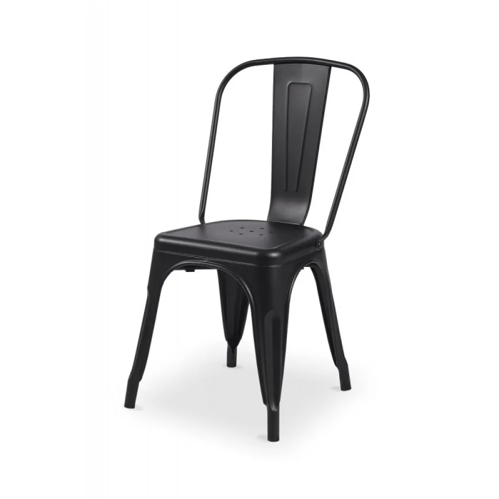 Chaise PARIS TOLIX black en acier