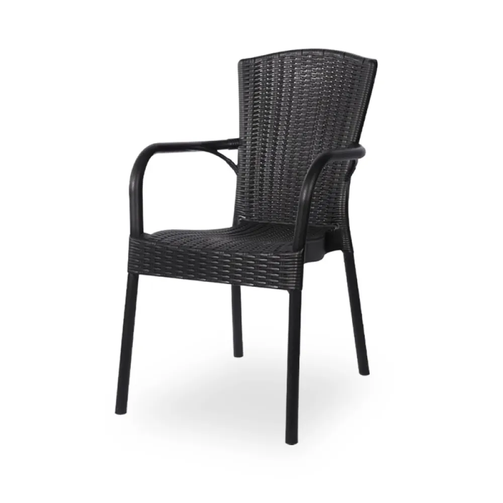 Chaise professionnelle ANDREA 110 noire en polypropylène