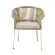 Chaise AUGUSTO 3017 beige en technorattan empilable