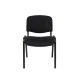 Chaise empilable professionnelle noire BHS.LV ISO NOVA O121