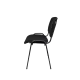Chaise empilable professionnelle noire BHS.LV ISO NOVA O121