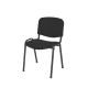 Chaise empilable professionnelle noire BHS.LV ISO NOVA O121
