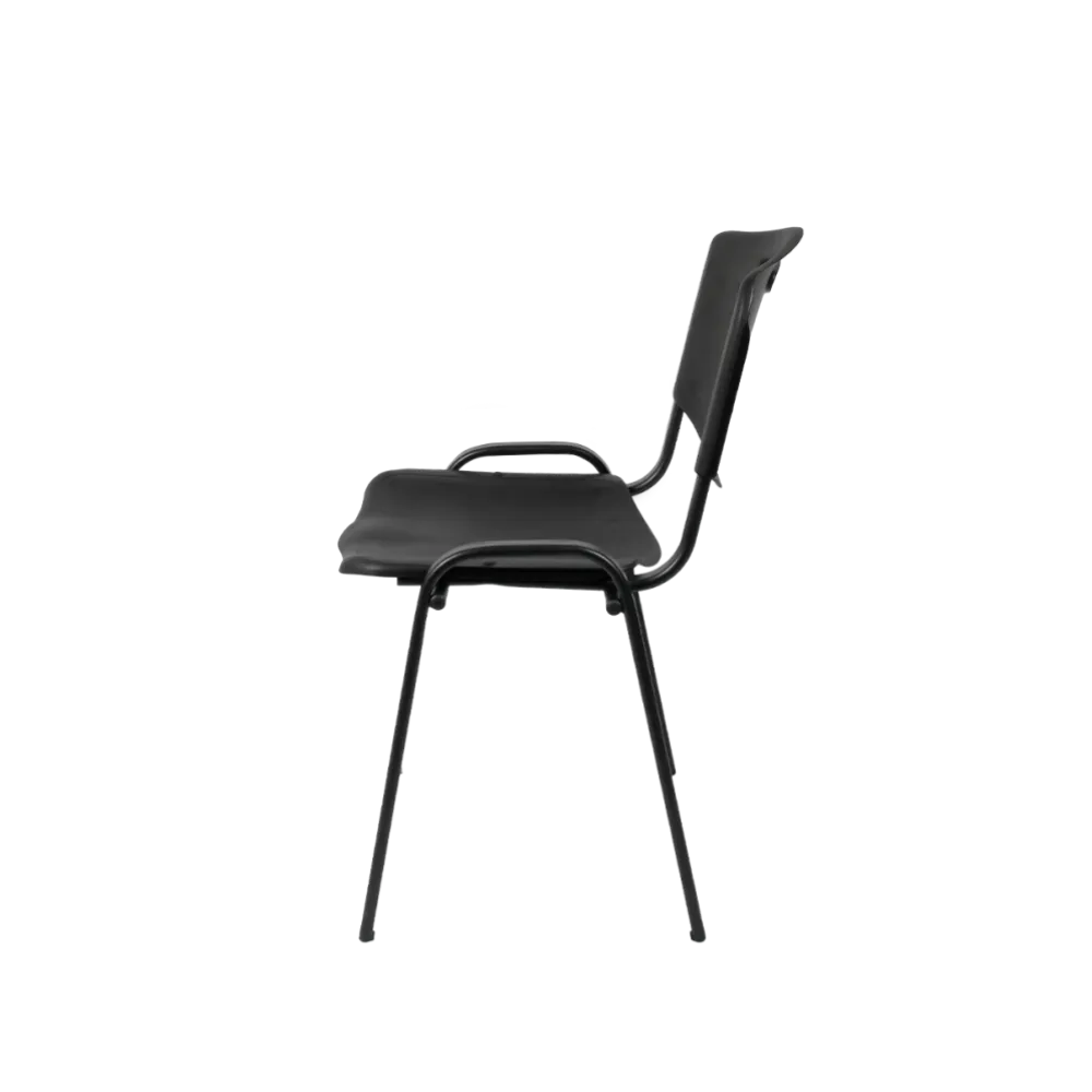 Chaise empilable ISO PLAST 0102 black - BHS.LV