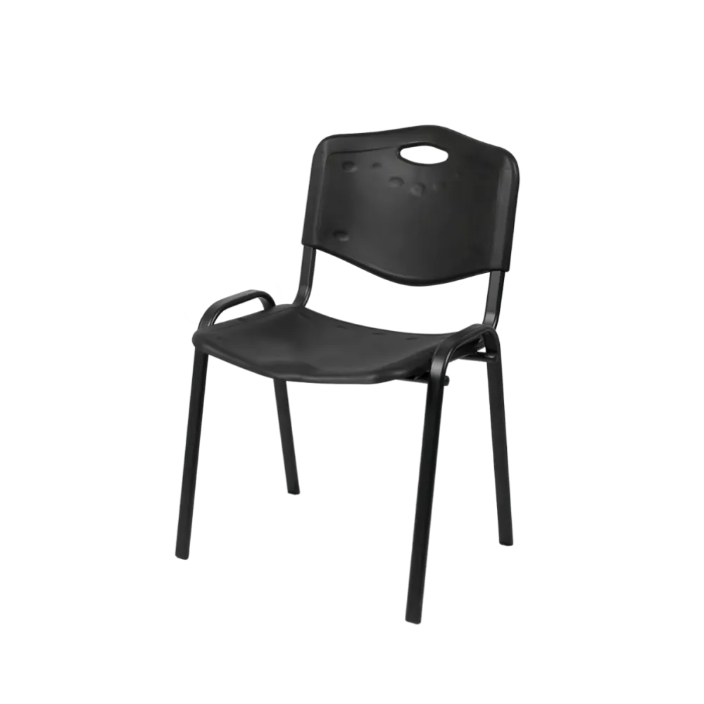 Chaise empilable ISO PLAST 0102 black - BHS.LV