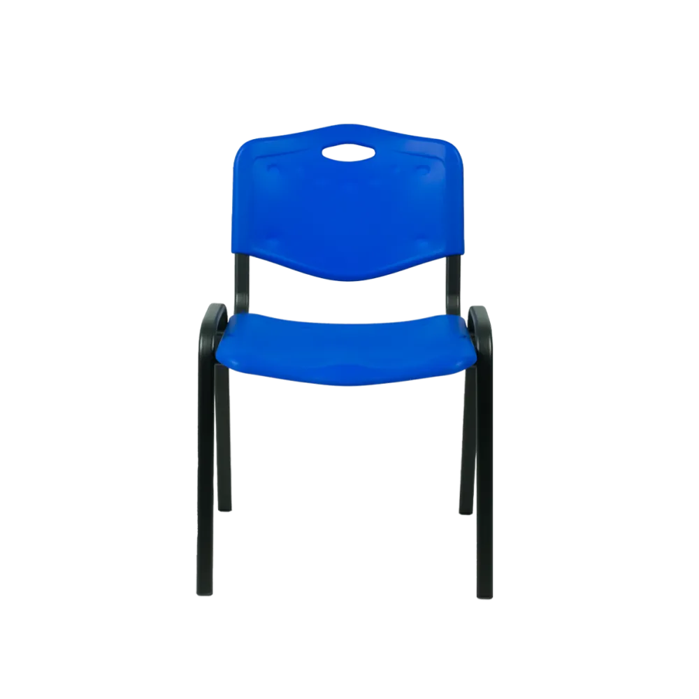 Chaise professionnelle empilable BHS.LV ISO PLAST 0131 bleue