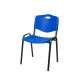 Chaise professionnelle empilable BHS.LV ISO PLAST 0131 bleue