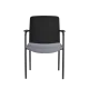 Chaise de réunion et formation FORMO G334 en acier gris