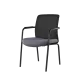 Chaise de réunion et formation FORMO G334 en acier gris