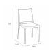 Chaise professionnelle GOMERA FULL 121 empilable