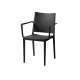 Chaise professionnelle GOMERA noire empilable